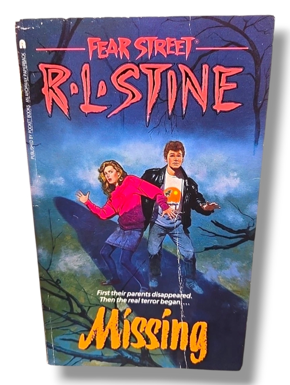 Missing by R.L. Stine Fear Street Vintage YA Horror Archway Paperback Thriller